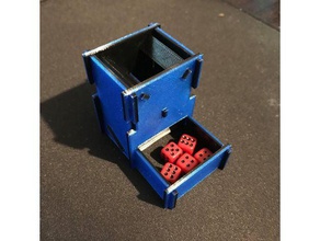 mini dice tower 3d print model - Mito3D