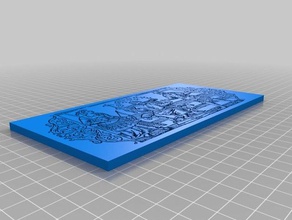 frigg thor odin norse gods 2d art imprint mythology viking 3d print model - Mito3D