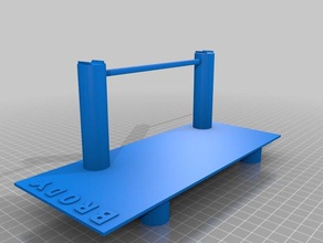 suporte de desktop computador 3d print model - Mito3D
