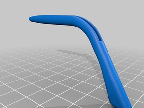 óculos de armação do auscultador 3d print model - Mito3D