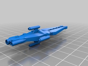 dreadnaught crucero vehículos halo scifi nave espacial 3d print model - Mito3D