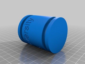 pistone di risonanza del tubo 3d stampa 3d print model - Mito3D