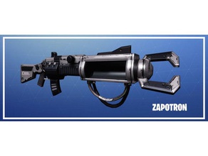 fortnite zapotron video games battle royale royal gun keychain models sniper weapon futuristic 3d print model - Mito3D