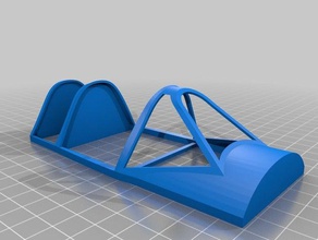 flite test spitfire canopy frame vehicles ft 3d print model - Mito3D
