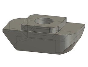 t-slot de adaptador porca 10 155mm 3d a impressora partes extrusão alumínio diy tslot 3d print model - Mito3D