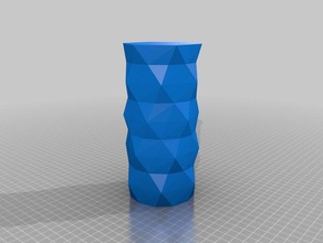 il mio personalizzato vasemania low poly vasi arredamento 3d print model - Mito3D