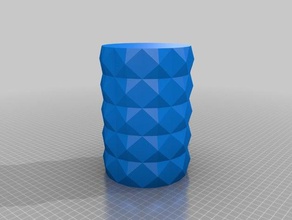 meu personalizados vasemania low poly vasos decoração 3d print model - Mito3D