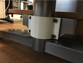Klemme Büro-Tisch Lager 3d print model - Mito3D