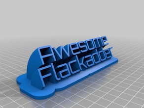 awesome flackadder office customized 3d print model - Mito3D
