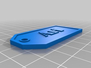 il mio personalizzato ari i segni loghi 3d print model - Mito3D
