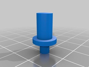 el pivote de la bisagra reemplazo partes plana flatpack giratorio 3d print model - Mito3D