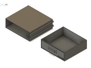 tool box geeetech a10ma10 3d Drucker - Zubehör 3d-Drucker-toolbox cassetto creality ender 3 geetech Halter storage tools Werkzeug-Halter 3d print model - Mito3D