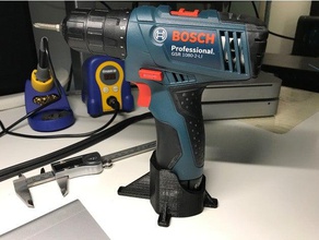 bosch gsr 1080-2 cordless drill stand hand tools elecronics handtools workbench 3d print model - Mito3D