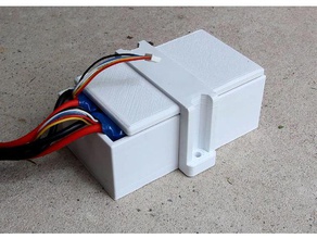 batteria auto box batterie lifepo4 automotive 3d print model - Mito3D