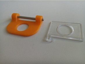 strong replacement handle ring ikea roller tretur tupplur parts 3d print model - Mito3D