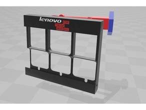 lenovo yoga 2 wallmount organization led tablet 3d print model - Mito3D