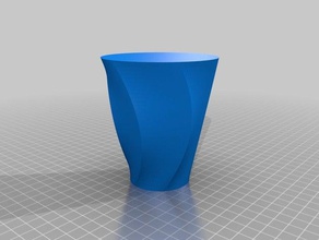 girly vase 3d drucken jmu3space 3d print model - Mito3D