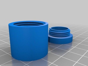 nano geocache 3d impressão 3d print model - Mito3D
