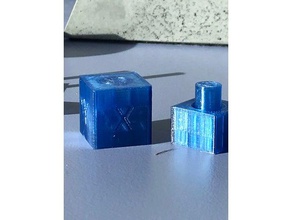 calibração do cubo 3d impressão testes snapfit 3d print model - Mito3D