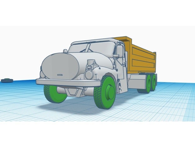 tatra t-148 s3three côté dump truck modèles le tchèque 148 3D print model - Mito3D