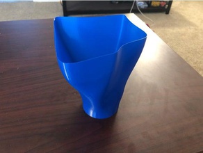 vase 3d printing jmu3space 3d print model - Mito3D