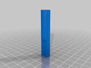 simple x-acto cuchillo cap 3d impresión 3d print model - Mito3D