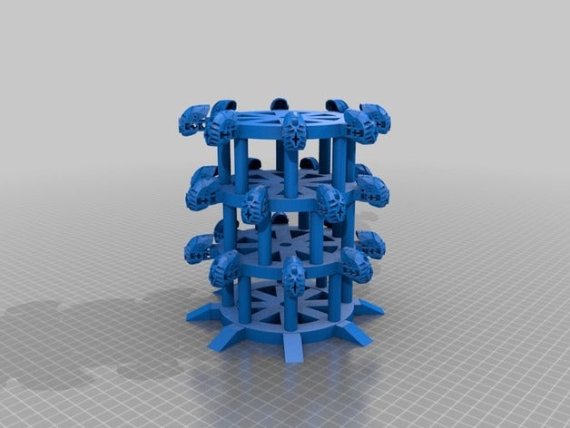 glatorianhero factory head tower other 3D print model - Mito3D
