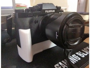 fujifilm x-t3 grip Kamera 3d print model - Mito3D