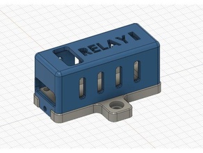 5v relay module box electronics arduino case enclosure 3d print model - Mito3D