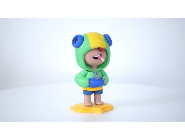 rissa stelle leon giochi brawl-stelle brawlstars 3D print model - Mito3D