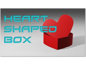 kalp kutu şeklinde kaplar hediye kutusu nirvana 3d print model - Mito3D