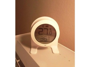 xiaomi sıcaklık nem sensörü stand mijia ev 3d print model - Mito3D