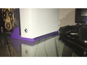 xbox one soporte vertical video juegos 3d print model - Mito3D