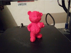 el amor de oso a los animales lindo corazón valantine valantines día 3d print model - Mito3D