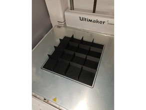 box separator containers drawer organizer stilteg 3d print model - Mito3D