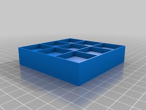 3x3 tile maker tools 3d print model - Mito3D