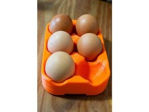 egg holder kitchen dining easter case fridge organizer nsfw refrigerator 3d print model - Mito3D
