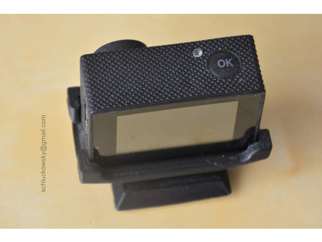 rosca para trípode de la cámara foto gopro stativ 3D print model - Mito3D
