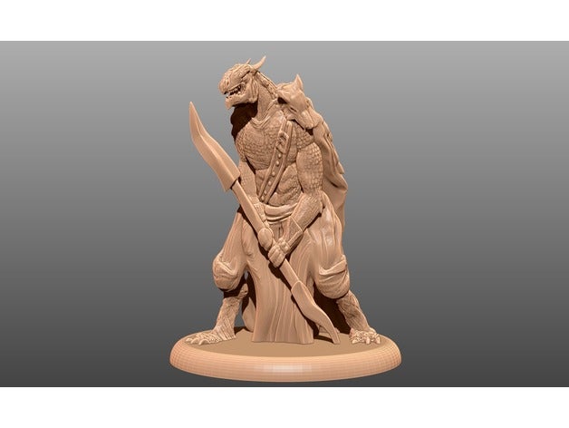 dragonborn tabletop-Miniatur - Spielzeug Spiele 28 dnd dungeons dragons fantasy miniaturen pathfinder wargaming warhammer 3D print model - Mito3D