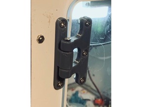 railcore 2 door hinges 3d printer parts railcore2 3d print model - Mito3D
