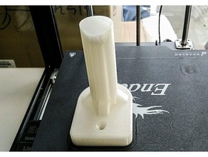 basit duvar makara tutucu 3d yazıcı aksesuarlar filament biriktirme spoolholder 3d print model - Mito3D