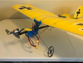yavaş sopa batteryreceiver tepsi rc araç uçak model slowstick 3d print model - Mito3D