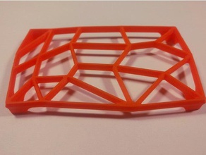de voronoi-ish esponja resto cocina la titular voronoi 3d print model - Mito3D