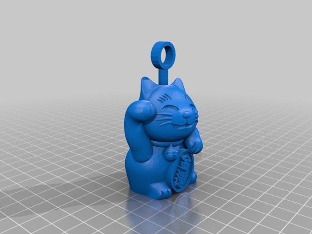 cat feeder-Aufhänger Haustiere 3D print model - Mito3D