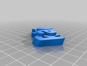 rafia Anahtarlık özelleştirilmiş 3d print model - Mito3D