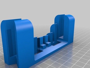 984 thick table cable holder office customized 3d print model - Mito3D