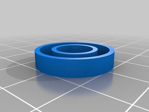 my customized parametric printable ball bearing roller diy 3d print model - Mito3D