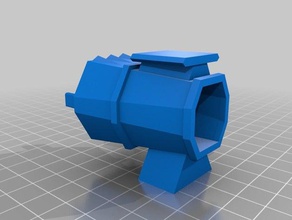 power barrel laser - bear ver2 3d drucken 3d print model - Mito3D