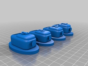 nemesis escape-pods 3d drucken 3d print model - Mito3D