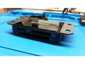 transcend ts-rdf8k card reader mount organization desk desktop holder micro sd organizer 3d print model - Mito3D